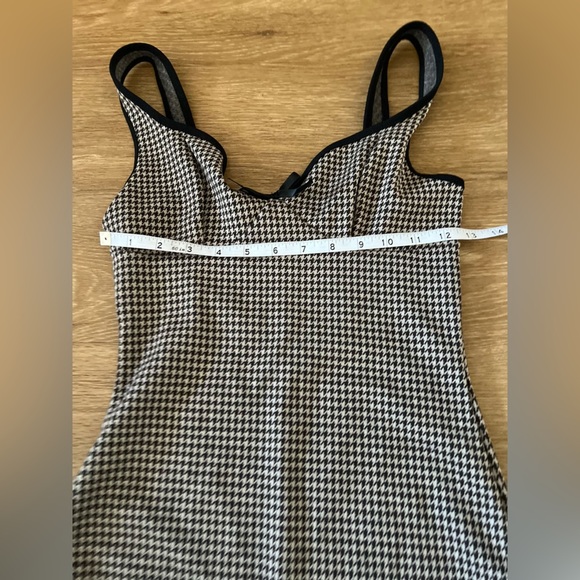 SHEIN Black and White Houndstooth Mini Dress, size S - Picture 4 of 6